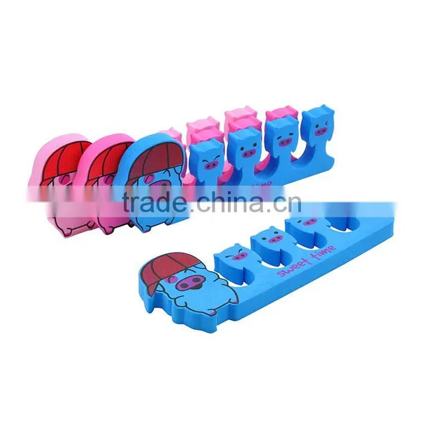 Custom Cartoon Animal Shaped Eva Toe Fingernail Separator Hign Quality Sponge Toe Separator Supplier photo-5
