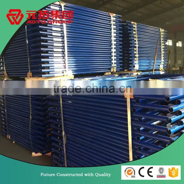 Tianjin Factory Supply S-style 2'x6'4'' 2'x5'' Narrow Frame Type Scaffolding Construction Materials SGS Test photo-6