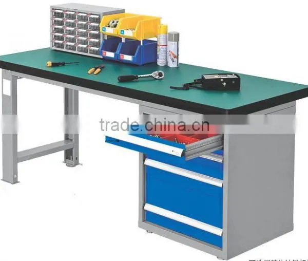 TJG CHINA Anti-Static Workbench Wear-Resisting Desktop Heavy-Duty Workbench Model TJG - 1813F Assembly Line Work Station Worksho photo-2