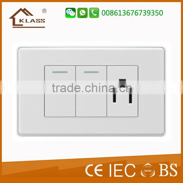 Power Supply Electrical ABS 15A/110V EU European Schuko Wall Socket photo-5