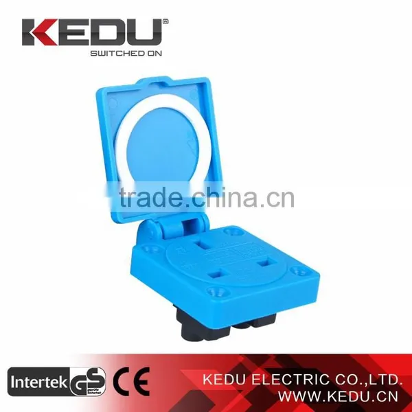 KEDU Hot Sale British Plug and Socket IP54 13A 250V photo-3