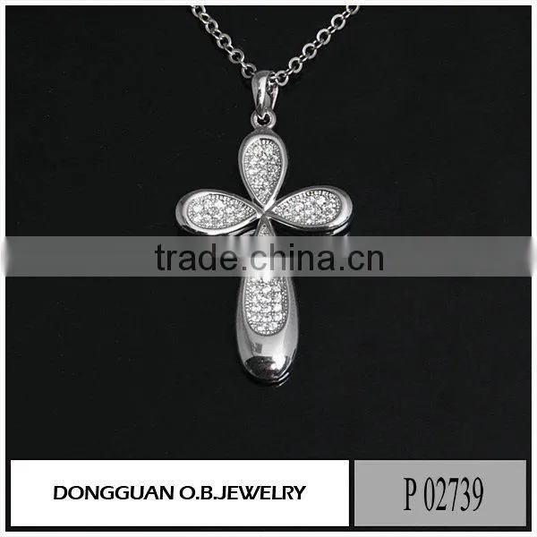 Costume Jewelry Rhodium Plated Large Size Jewelry photo-3