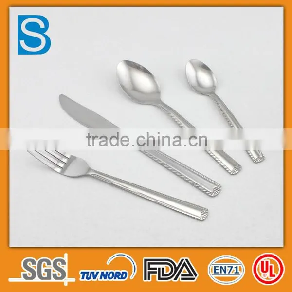High Class Scratch Resistance Metal Cutlery