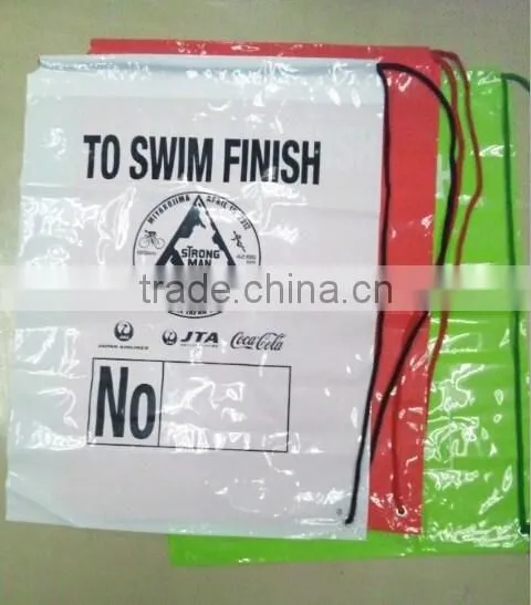 Plastic Hot Spring Drawstring Bag photo-3
