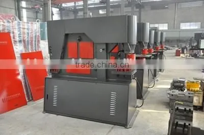 Equal Angle Hydraulic Punch & Shear Steel Workers photo-2