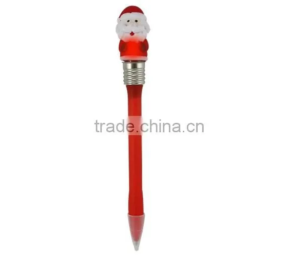 Yes Novelty Christmas Design Light Ball Pen/fancy Pen photo-2