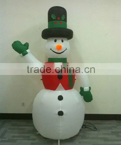 Inflatable Snowman Family photo-3