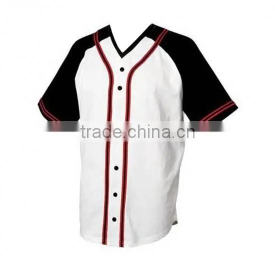 v Neck Baseball Jerseys Cheap Wholesale Plain Baseball Jersey photo-2