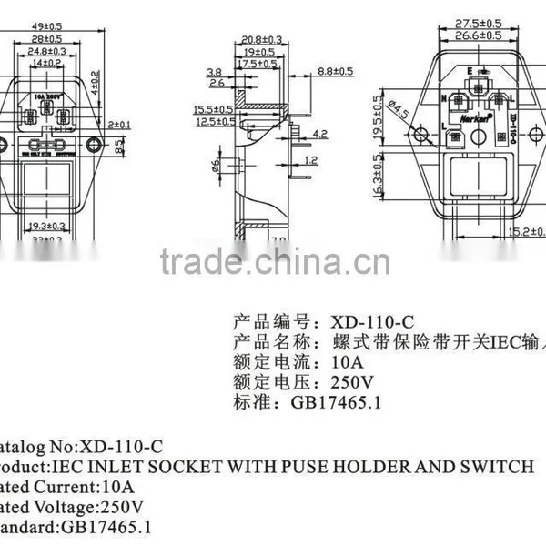 Hot Sales Full Copper Iec Pdu Switches & Sockets photo-2