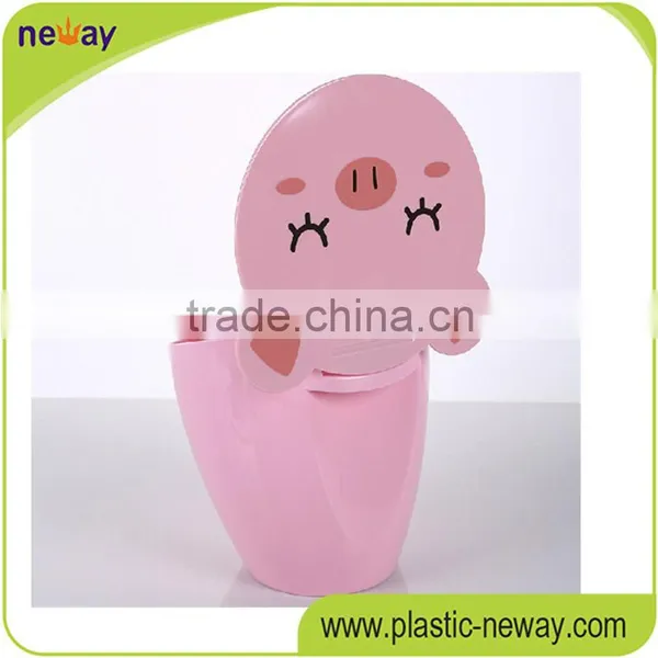 PP New Design Household Oval Recycling Mini Cheap Plastic Decorative Trash Can photo-2