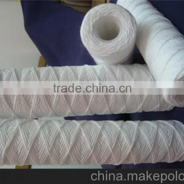 5micron String Wound Filter Cartridge/ Factory Price pp Yarn Cotton String Wound Filter Cartridge photo-6