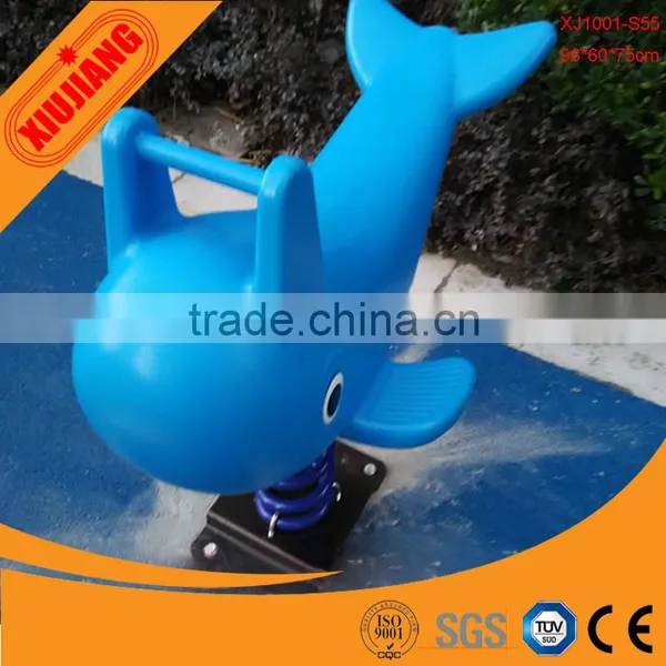Cheap Plastic Spring Rocking Horse for Single Kids or More photo-2