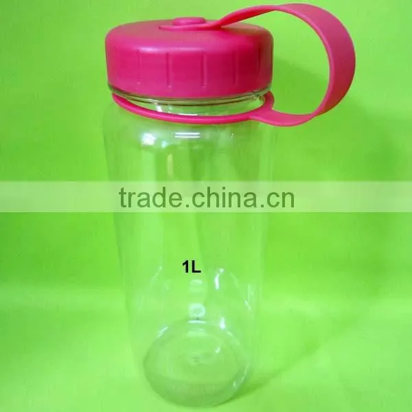 1L PCTG Tiran New Hotsale Clear Plastic Water Bottle for Hot Water BPA Free