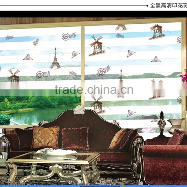 New Design 3D Print Zebra Blinds Fabric photo-2