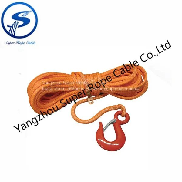 4x4 Winch Rope,12 Strand UHMWPE Towing Rope,sythetic Rope for Winch, UHMWPE Fiber for 12000lbs Winch photo-3