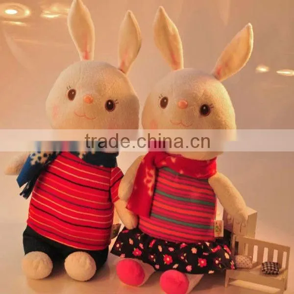 Shenzhen Cute Valentine Rabbit Plush