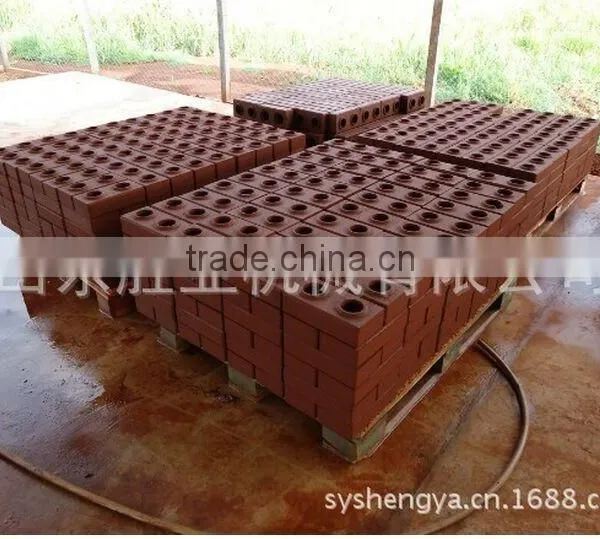 Shengya Brand Hydraulic Clay Interlocking Brick Machine SY1-25 for Build House Make Fly Ash Solid Block in Africa Best Selling photo-6