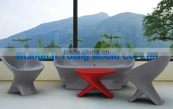 Rotomolding Furniture Mould Rotomolding Sofa Rotation Mould for Beach Chiar photo-3