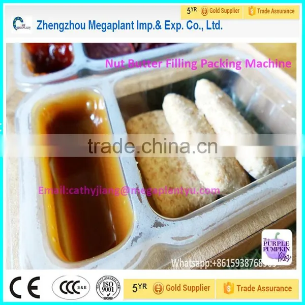 Full Stainless Steel 20ML Nut Butter Filling Packing Machine With Heating and Mixing photo-2