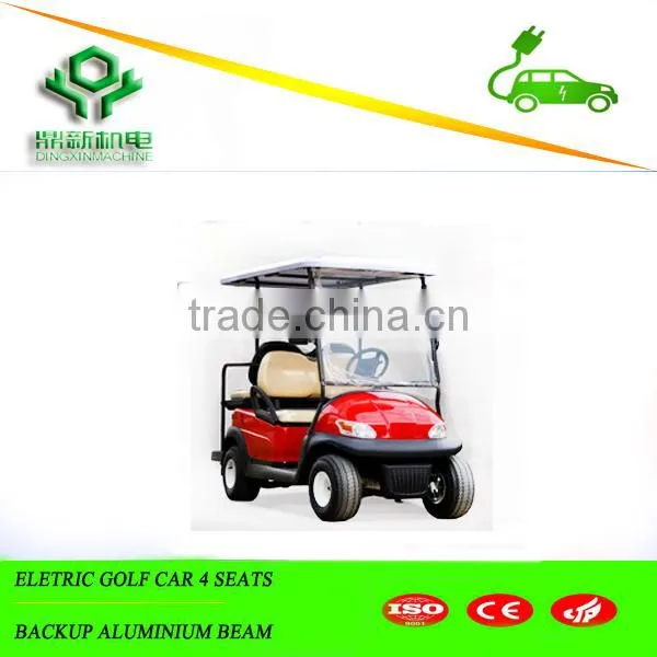 High Quality American Cutris Controller Electric Backto Back 4 Seats Golf Car