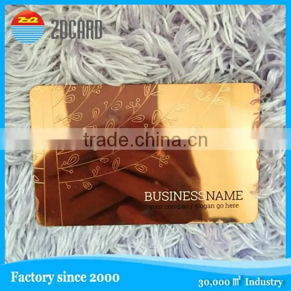 Quality Customized Metal Cards With Color Printed photo-6