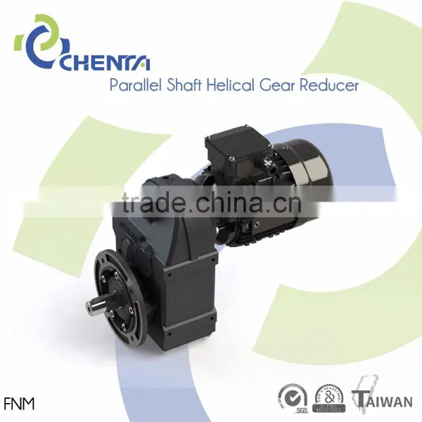PARALLEL SHAFT HELICAL GEAR REDUCER FMF MODEL Flange Mounted Gear Motor Flange Input Gearbox photo-3
