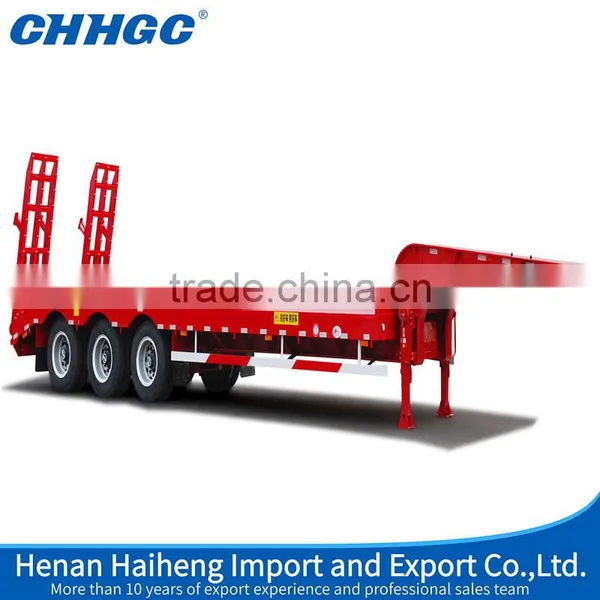 40Ton Low Loader Semi Trailers Light Loading Trailers photo-2