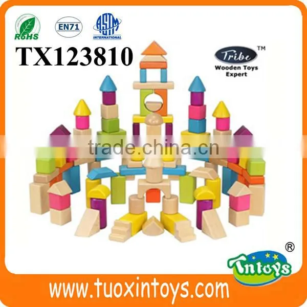 Wooden Construction Building Blocks Toys Creative Puzzle Toys for Kids photo-2