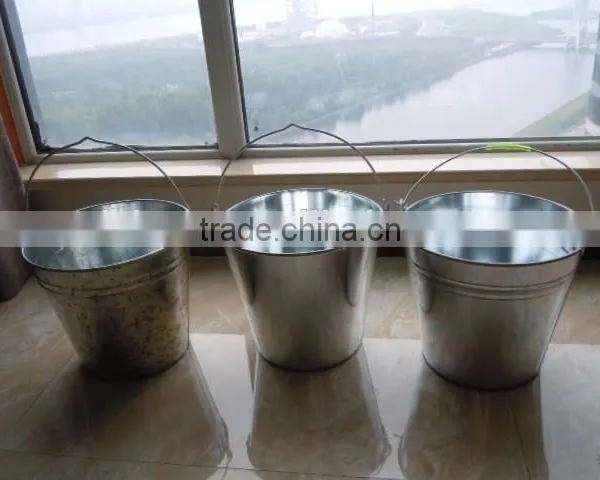 Pail in Buckets,zinc Bucket,iron Bucket for Home and Garden Use photo-2