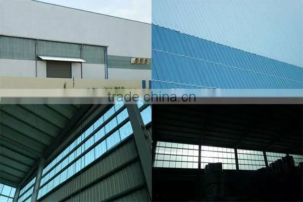 Co-Extruded Plastic Polycarbonate Corrugated Roofing Sheet (Valuview Blue TRIMDEK) photo-4
