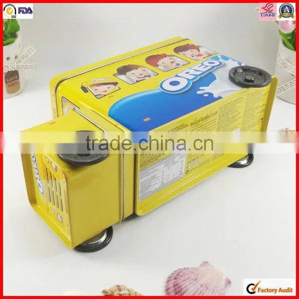 Printing Custom Chocolate Tin of Car Shaped photo-2