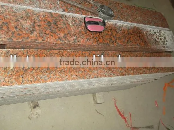Cheap Good Quality G562 Maple Red Granite Stairs photo-5