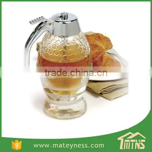 Glass Honey and Syrup Dispenser photo-4