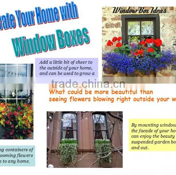Cheap Plastic Planter Boxes,fiberglass Planter Box, Plastic Vegetable Planter Box photo-3