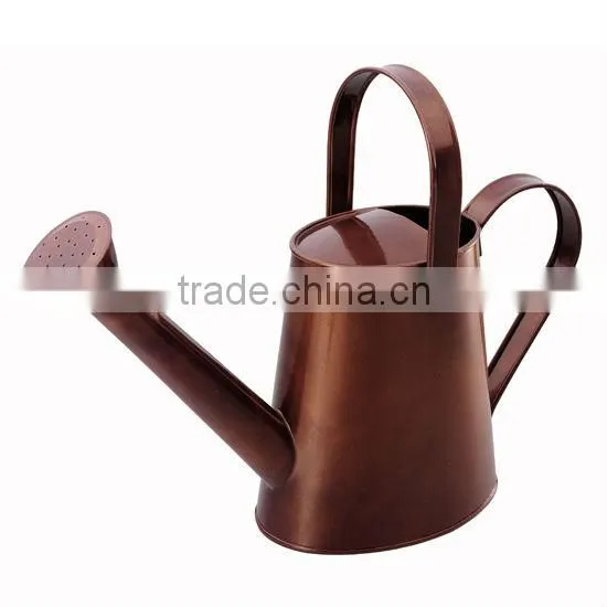 7.5L Blue Garden Watering Can Jug Pot Handcrafted, Outdoor Garden Metal Watering Can photo-5