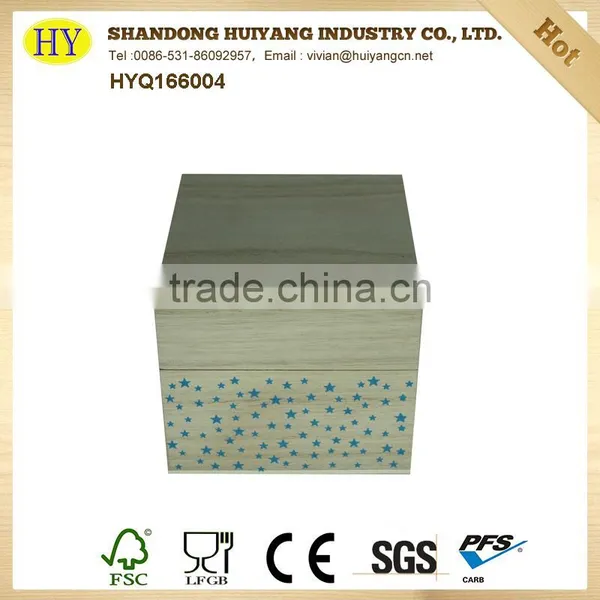 Custom Handmade FSC Wooden Packaging Box on Sale photo-2