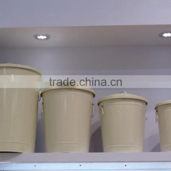 Galvanized Metal Storage Box photo-3