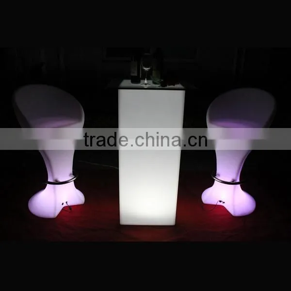 Remote Control LED Square Bar Table With Color Changing photo-6