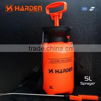 Logo Printed 5L Plastic Pressure Spray Pot Hand Plastic Water Botter For Garden