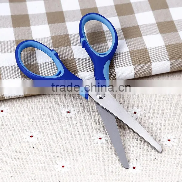 Factory Price Good Quality Rubber Coating PP Handle Students Scissors photo-3
