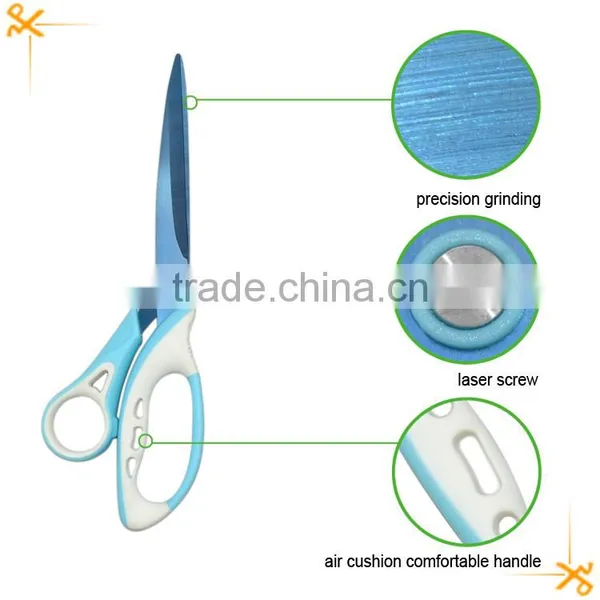 Soft Tpr Ring Office and Household Scssiors photo-5