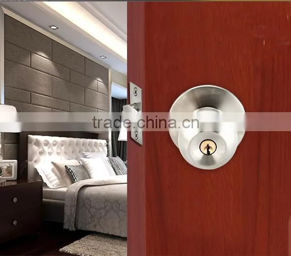 Factory Price RH5879-SS-ET North America Zinc Alloy Security Round Knob Door Lock,Security Door Lock,Door Lock photo-3