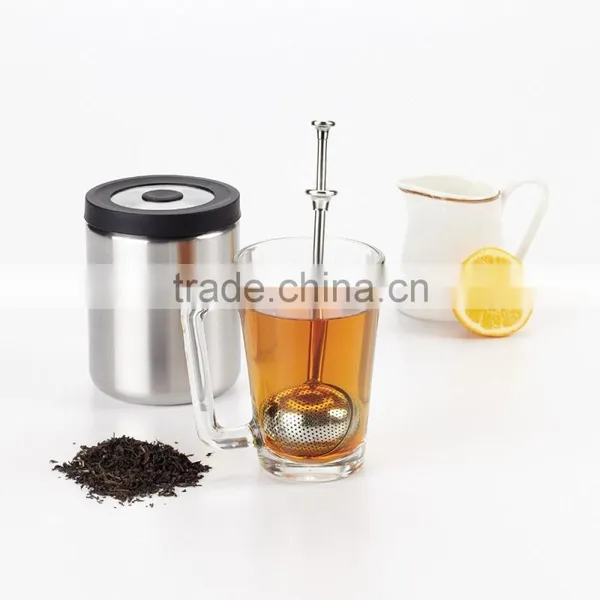 WCR269 Good Quality Stainless Steel Tea Tools Tea Strainer Tea Infuser Long Bending Handle Durable and Rust Resistant photo-6