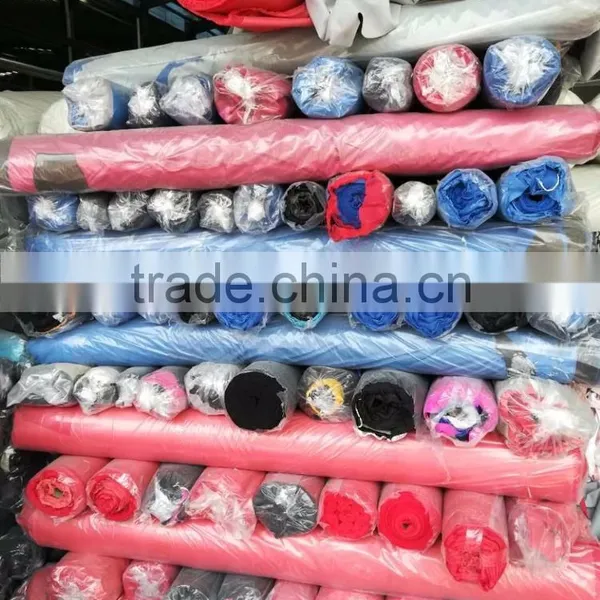 PVC Coated Polyester Oxford Fabric Stock Lot for Shoolbags photo-3