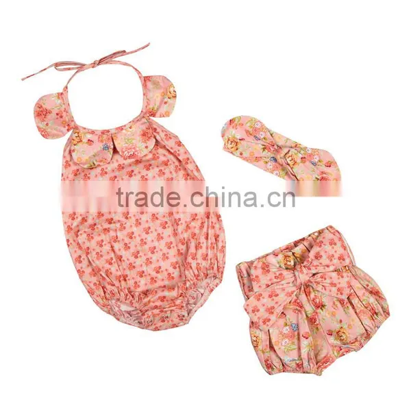 Organic Cotton Baby Clothes Short Infant Blank Clothing Customer Printing White Baby Romper Set photo-4