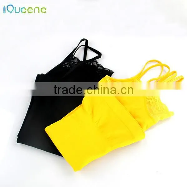 Simple Sexy Ladies Tank Tops Wholesale Pure Colors Tank Tops photo-5