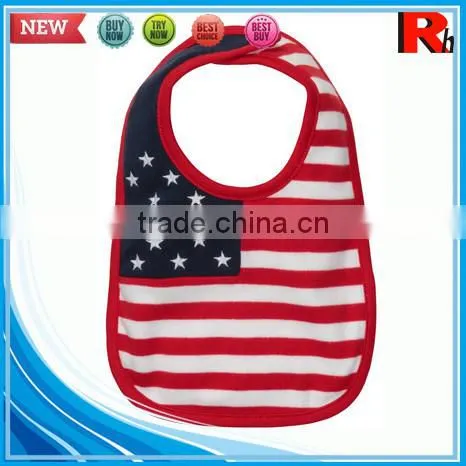 Wholesale Cute Printing Fancy Cotton Custom Soft Cheap Baby Bibs With Dobby photo-2