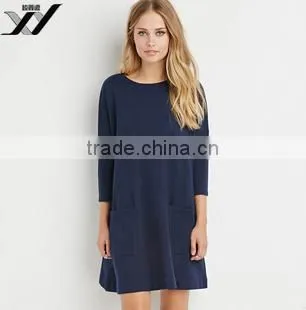 Long Sleeve Woman's Shirt Dress photo-4