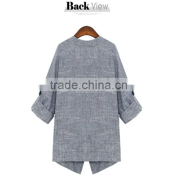 Summer and Spring New Arrival Three Quarter Sleeve Thin Sweater,women Coat,cardigan Latest Design photo-4