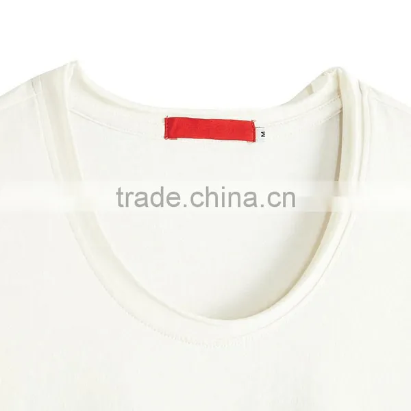 High Quality Premium Custom Print Logo 100% Combed Cotton t Shirt photo-3